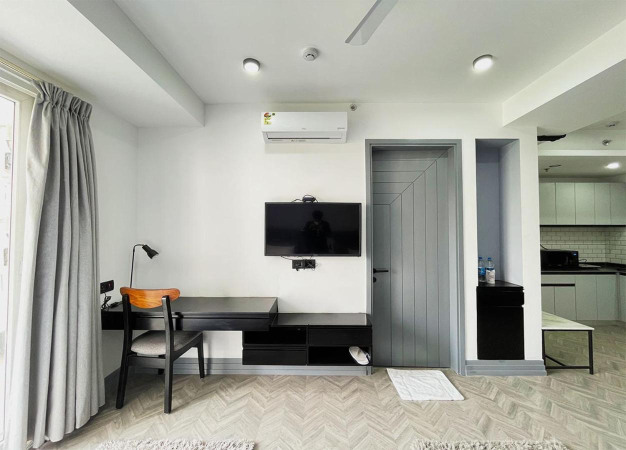Bedchambers Serviced Apartments - Cyber City Gurgaon Exteriör bild